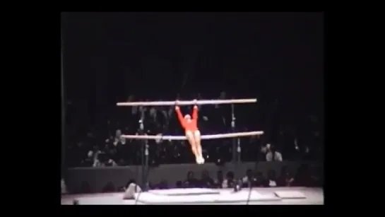 ✘ TOKYO 1964 Larissa Latynina Uneven bars Individual (Amateur Footage)