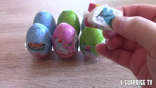 8 Surprise eggs