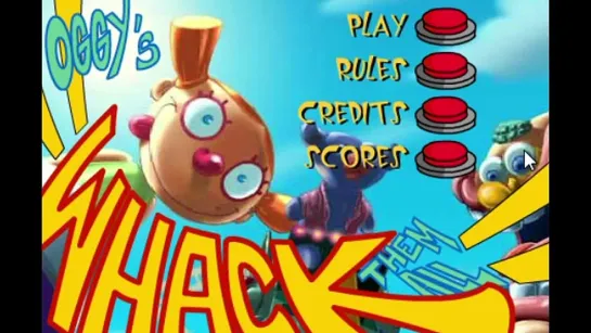 Cartoon Network Games- Oggy And The Cockroaches - Oggy's Whack Them Al