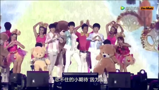 【TFBOYS FANS' TIME 150815】 TFBOYS《宠爱》