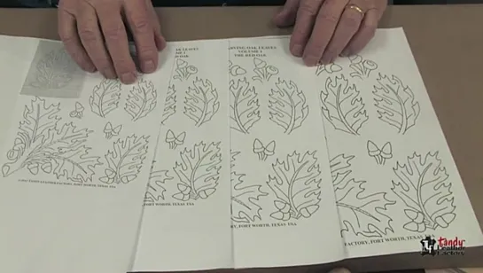 Лист Дуба_Custom-Making-Oak-Leaf-Patterns--Part-1