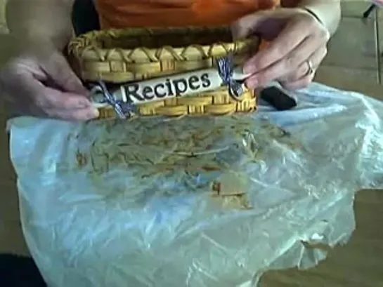 Basket Weaving Video #12--Staining Your Basket