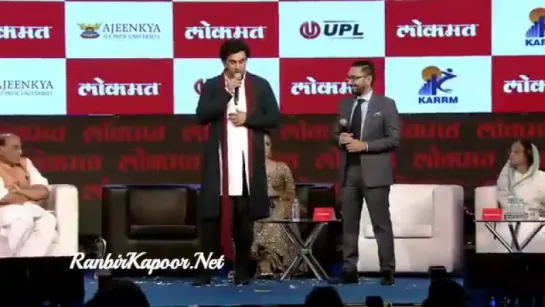 Ranbir Kapoor's imitation of Sanjay Dutt