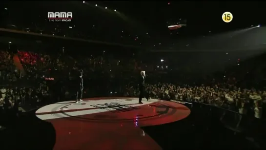 GD and TOP, TAEYANG - Turn It Up + Intro +  Knock Out + Hallelujah  [2010.11.28 MAMA]