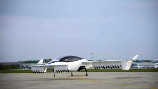 The Lilium Jet five seater all-electric air taxi