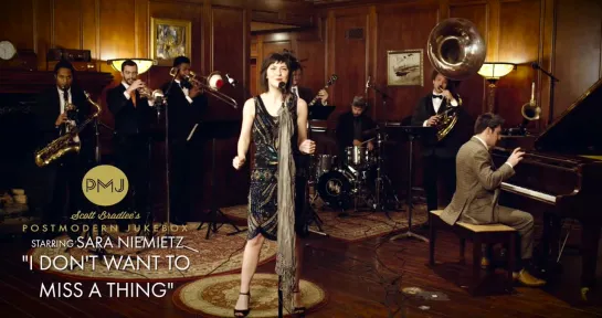 I Dont Want To Miss A Thing - Aerosmith (1920s Brass Band Cover) ft. Sara Niemietz