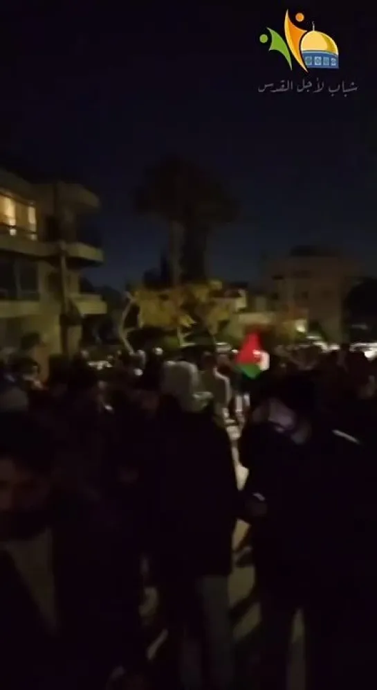 A massive protest in support of the resistance breaks out in the Jordanian capital of Amman for the second day in a row, in spit