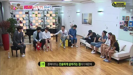 140907 SBS Roommate Ep.19 (Chanyeol cuts only)