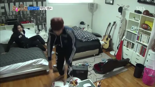 140518 SBS Roommate Ep.3 (Chanyeol cuts only)