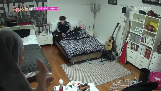 140511 SBS Roommate Ep.2 (Chanyeol cuts only)