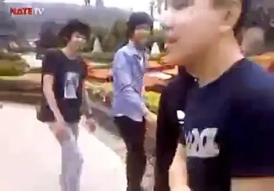 predebut kai with his friends