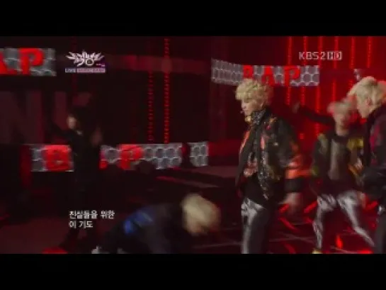 [PERF][03.02.2012] B.A.P - Warrior @ Music Bank