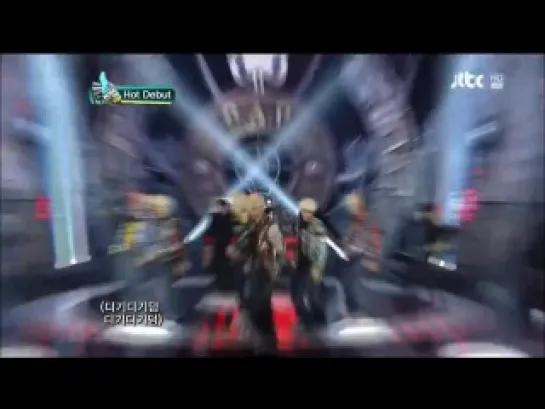 [PERF][02.02.2012] B.A.P - Burn it up + Warrior @ Music On Top