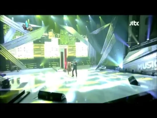 HyunA+JS -Trouble Maker [111208 JTBC Music On Top]