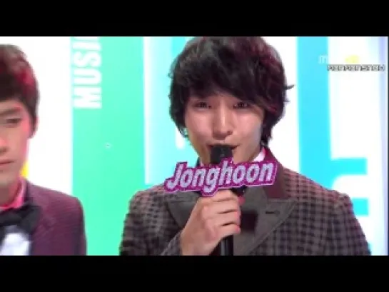 [120204] FT Island MC-ing Cuts Music Core