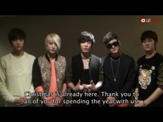 2012 Holiday Greeting from NU'EST!