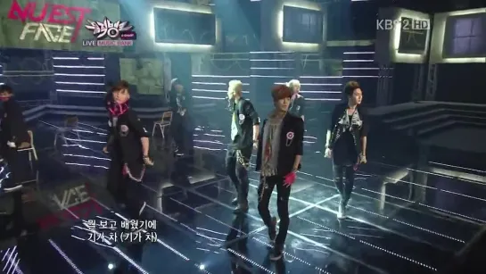 120420 NU'EST - FACE @Music Bank