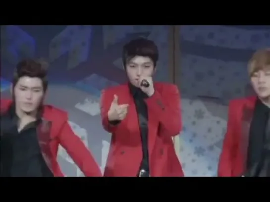 111210 INFINITE-BTD(Japanese Ver.)+Can U Smile+Paradise+Be Mine@K-POP Festival X-mas Edition