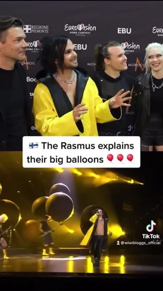 The Rasmus explains big balloons