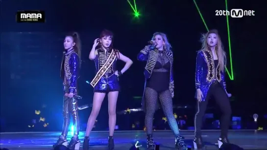 [2NE1-Fire  I AM THE BEST] KPOP Concert MAMA 2015  EP.2