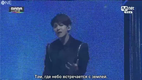 [РУСС.САБ] EXO - Black Pearl, Tell Me What Is Love, Deep Breath, Overdose @ MAMA 2014