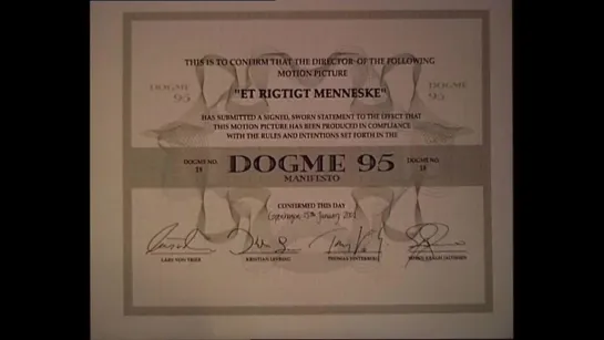 Nikolaj Lie Kaas - Et Rigtigt Menneske (2001) aka Dogme #18 Truly Human  RR2023