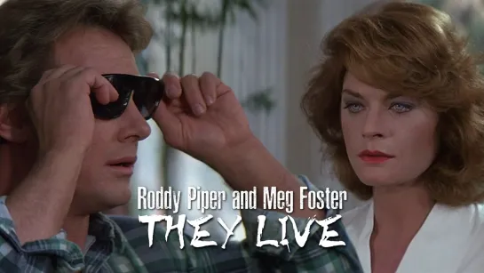 Roddy Piper and Meg Foster in They Live (1988)