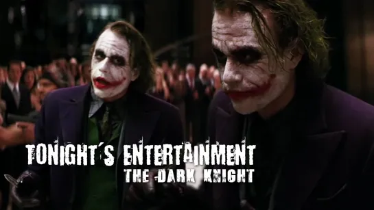 Heath Ledger, Maggie Gyllenhaal. Tonight's Entertainment (The Dark Knight, 2008)