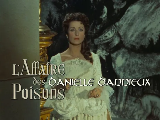 Danielle Darrieux et actrices dansantes (L'Affaire des poisons, 1955)