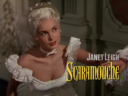 Janet Leigh, Mel Ferrer, Nina Foch (Scaramouche, 1952)