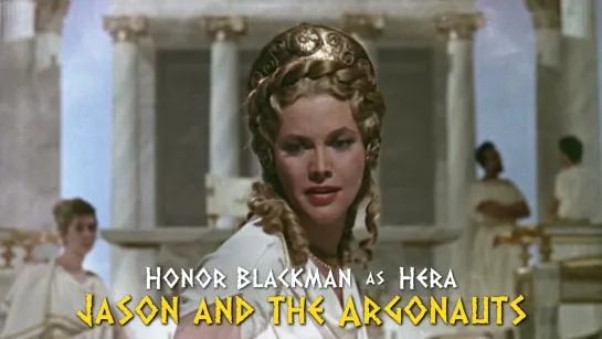 Honor Blackman as Hera (Jason and the Argonauts, 1963)