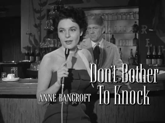 Anne Bancroft (Don't Bother to Knock, 1952)