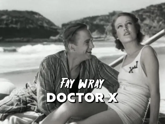 Fay Wray, Lee Tracy (Doctor X, 1932)