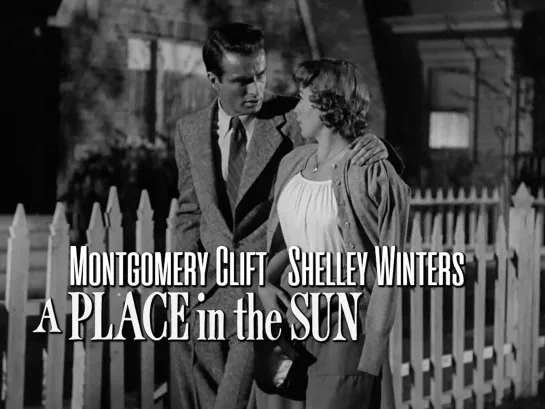 Montgomery Clift, Shelley Winters (A Place in the Sun, 1951)