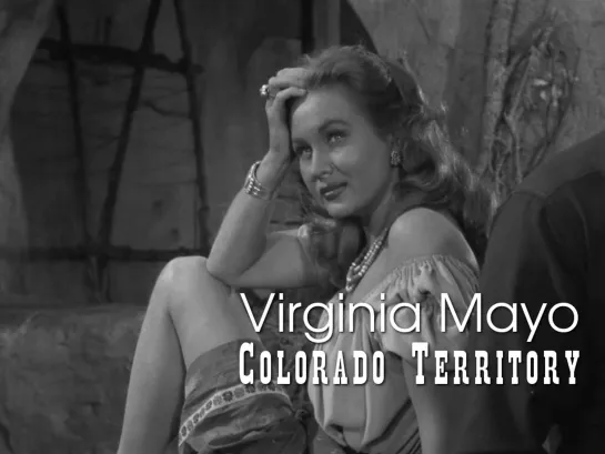 Virginia Mayo, Joel McCrea (Colorado Territory, 1949)