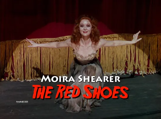 Moira Shearer in movie The Red Shoes (1948)