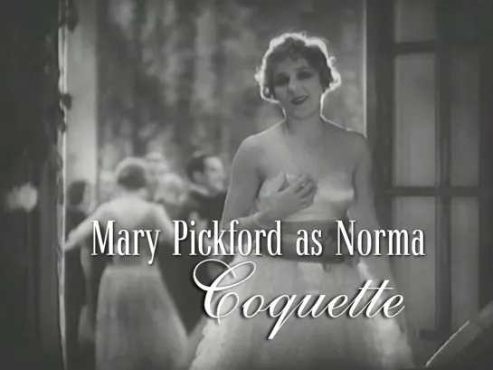 Mary Pickford as Norma (Coquette, 1929)