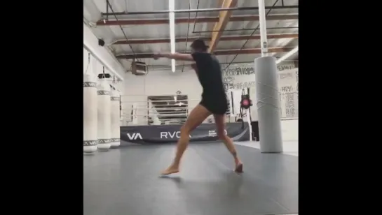 Kailin Curran Shadow Boxing