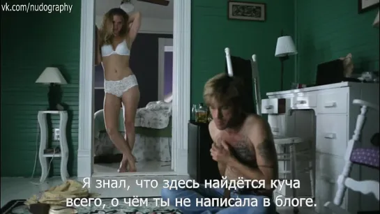 Доминик Суэйн (Dominique Swain) в нижнем белье в фильме "Дорога в никуда" (Road to Nowhere, 2010, Монте Хеллман)