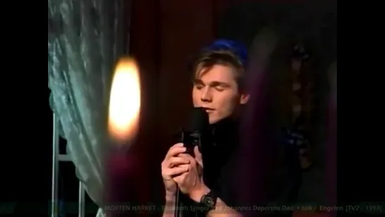 MORTEN HARKET - Elisabeth Synger.  Engelen talk [TV2 Gudesens Conditori_ 1993](