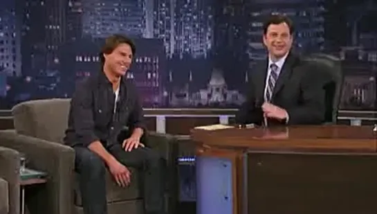 Tom Cruise on Jimmy Kimmel Live PART 1