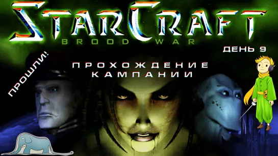 StarCraft прохождение кампании c Kwei, ч.9 Прошли!