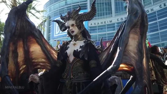 THIS IS LILITH DIABLO IV BLIZZCON COMIC CON COSPLAY DEBUT COSPLAY MUSIC VIDEO