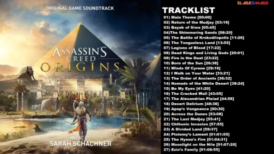 Assassins Creed Origins - Full Original Soundtrack  Tracklist [OST]