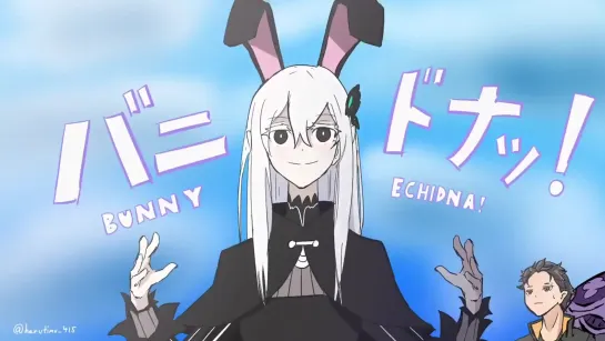 Bunny Echidna - Кролик Ехидна - Anime Webm