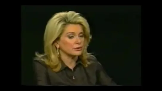 Catherine Deneuve in Charlie Rose