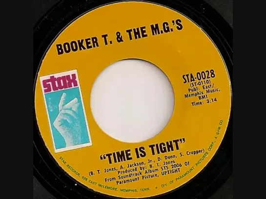 Booker T.  The MGs  -  Time Is Tight