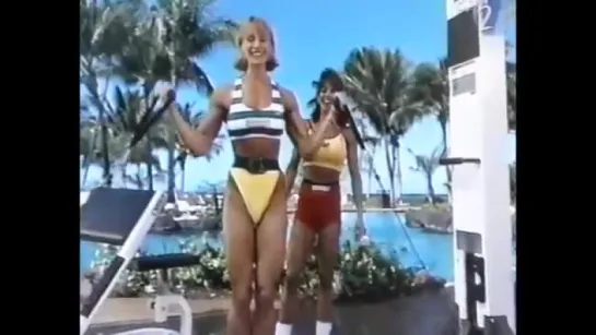 Cory Everson Bodyshaping Tiny Bikini Workout