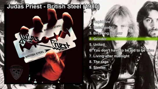 British Steel - Judas Priest (BEST ROCK ALBUMS #1)