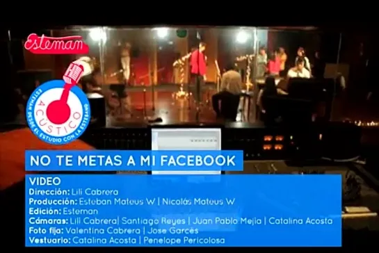 Esteman acústico - No te metas a mi facebook